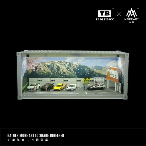 Time Box & MoreArt First text D Container Diorama Version Simulation Model for Gift& Collection & Display - Image 5