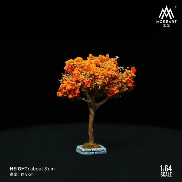 MoreArt 1:64 Simulation Resin Plant Tree Model Micro Scene Decoration Accessories Scene Shooting Props - Image 8