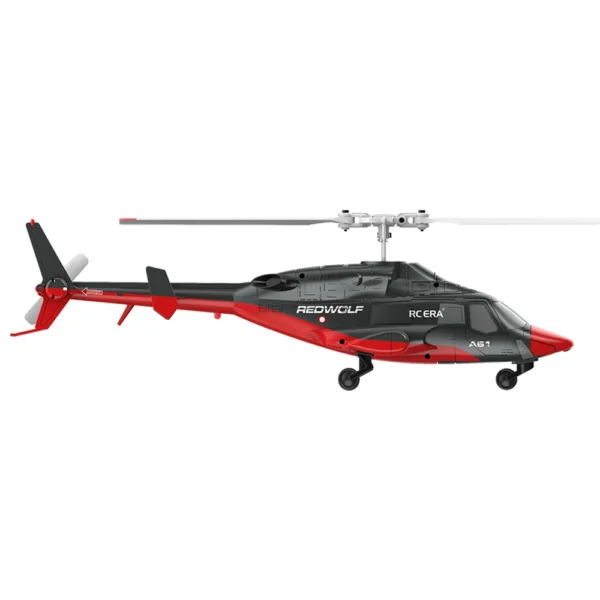 RC ERA A61 Airwolf 2.4G 4CH 6 Axis Gyro Optical Flow Localization Altitude Hold 1:53 Scale Flybarless RC Helicopter - Image 4