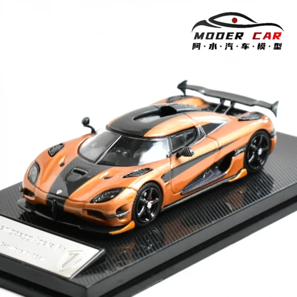 SCA SmallcarART 1:64 Agera RS Diecast Model Car - Image 2