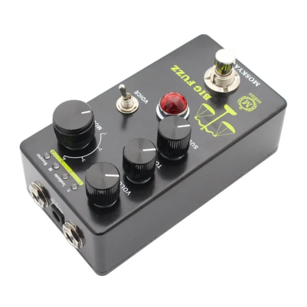 Mosky Big Fuzz Effect Pedal Fuzz Guitar Magnetic Effect Device with 4 Buttons Suitable for Guitar Bass Instrument Accessories - Image 5