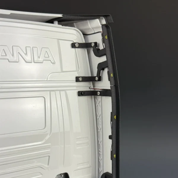 Rear Spoiler with Lights for Tamiya 1/14 RC Truck Scania 770s Back Spoiler Lamp Bars 1:14 Tractor Trailer DIY Parts - Image 4
