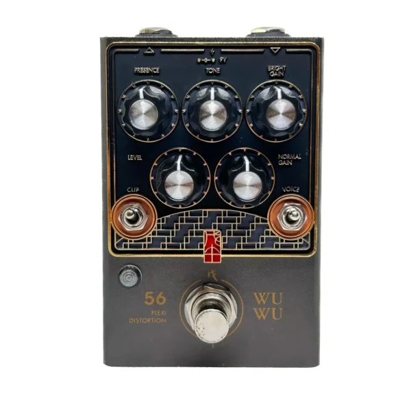 Gervana WuWu Plexi Distortion Pedal 3 Mode of Distortion Handwired Guitar Effect Pedal