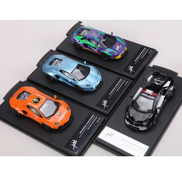 King Model 1:64 LB WORKS Acentador LP700 Alloy Model Car - Image 3