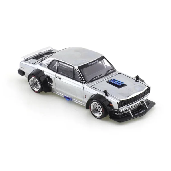 XCARTOYS 1/64 SKYLINE GT R V8 DRIFT(HAKOSUKA) Electroplated Color Car Alloy Toys Vehicle Diecast Metal Model Kids Toys Boys - Image 3