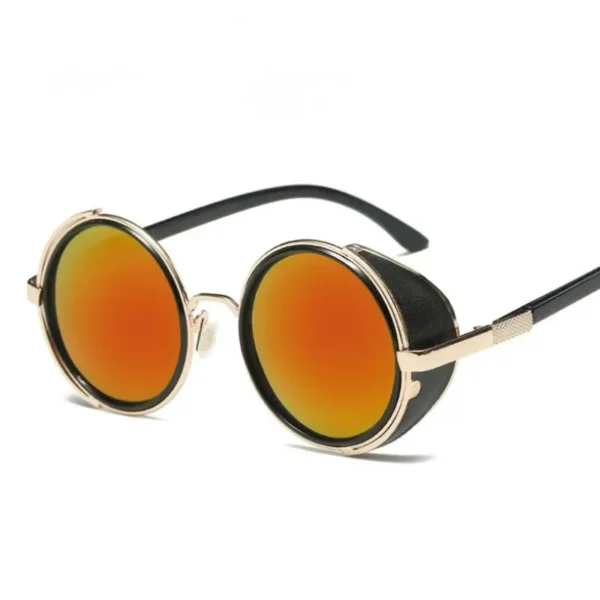 HELLSING Anime Alucard Vampire Hunter Tailored Cosplay Glasses Orange Sunglasses Props - Image 3
