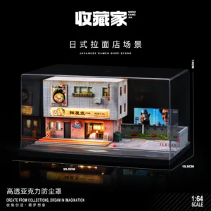 [82029] Collector 1/64 Fujiwara Tofu Shop Miniature Scene DIY Handmade House Simulation House Model Desktop Decoration Ornament