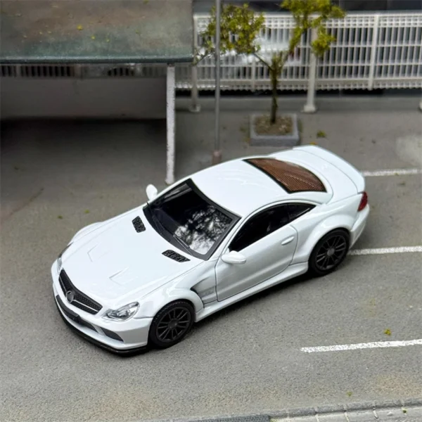 Gear Up Models/GUM 1:64 SL65 Black Series SL class 5 R230 2008 6.0L V12 Die-Cast Car Model Collection Miniature - Image 6