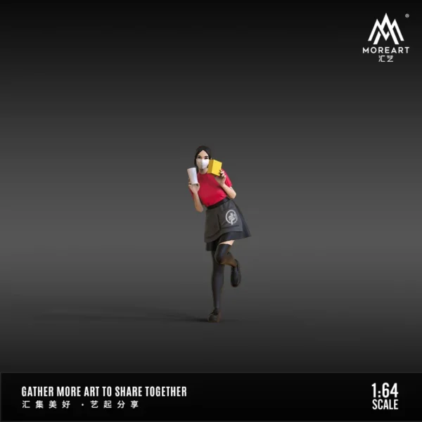 More Art 1:64 Action Figure Set Simulating Resin Decoration Figure Model For Display & Collection & Gift - Image 3