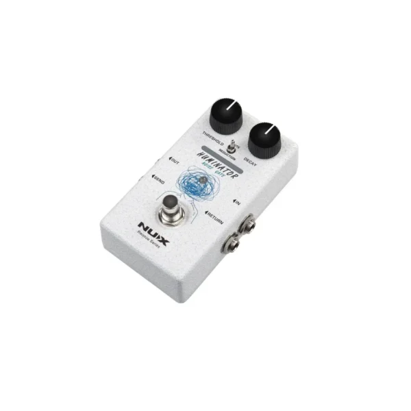 NUX HUMINATOR 18V Analog Noise Gate Pedal  Professional Guitar/Bass Noise Reducer with LED Threshold/Decay Control - Image 3
