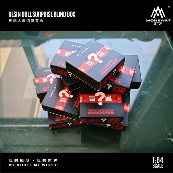 More Art 1:64 Action Figure Mystery Box Decoration Figure Model For Display & Collection & Gift - Image 4