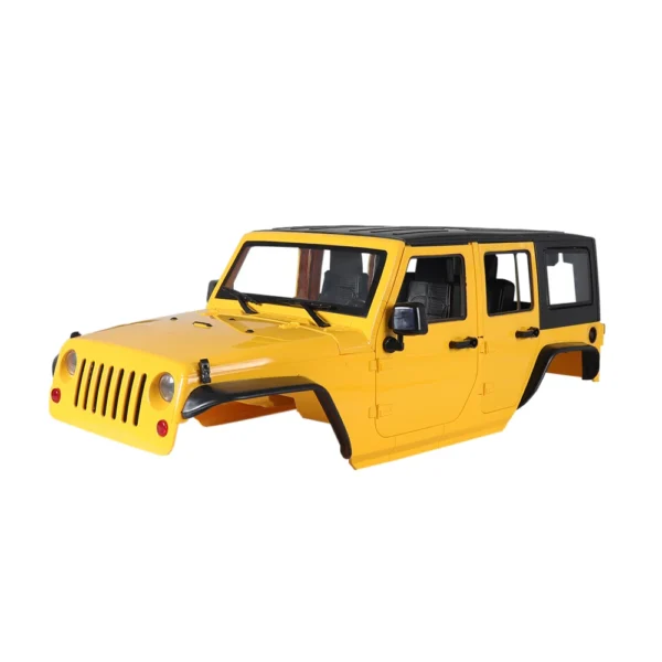Hard Plastic Car Shell 313mm Wheelbase Jeep Wrangler Rubicon Body Kit for 1/10 RC Crawler Axial SCX10 90046 90047 RGT EX86100 - Image 8