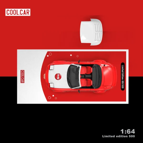 CoolCar /CC 1:64 MX5 Red Painting Simulation Alloy Car Model for Collection&Display&Gift - Image 4