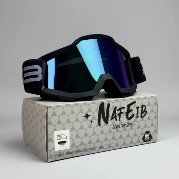 NAFEIB Motorcycle Goggles N17 Motocross Cycling Glasses Outdoor Off Road Skiing Sport MTB ATV Dirt Bike Racing Goggles - Image 4