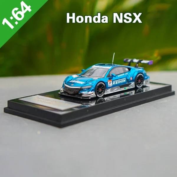 1:64 NSX CONCEPT-GT GT500 Racing Alloy Car Diecasts & Toy Vehicles Car Model Miniature Scale Model Car Toy For Children