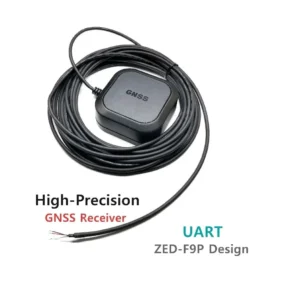 UART Designed with the ZED F9P F9 module RTK high precision GNSS receiver can be used as a base station and rove TOP608 TOPGNSS