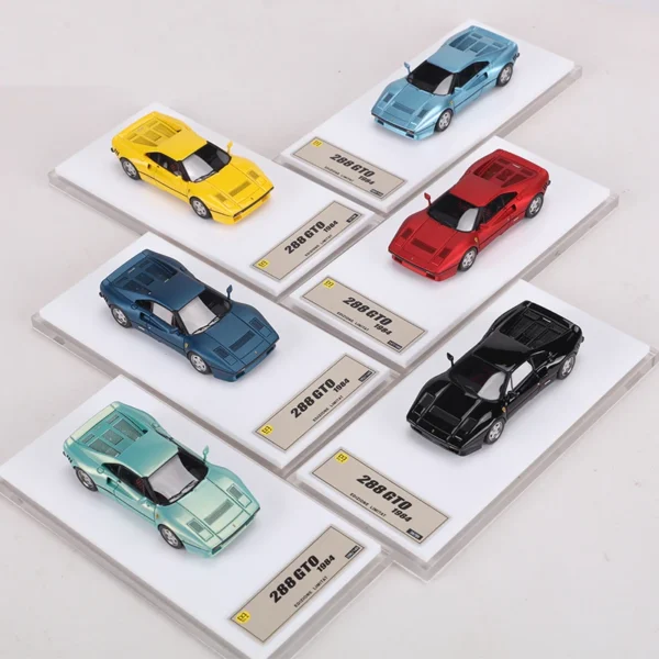 Pre-sale DMH 1:64 288GTO Resin Model Car Limited Edition