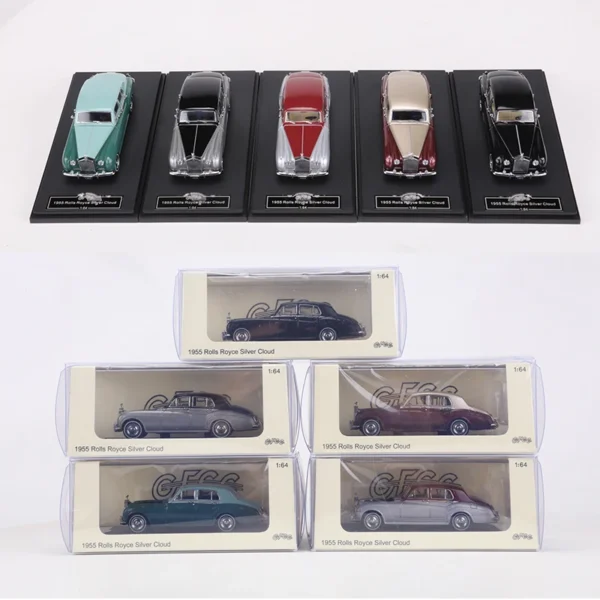 GFCC 1:64 1955 Sliver Cloud III Alloy Model Car - Image 5
