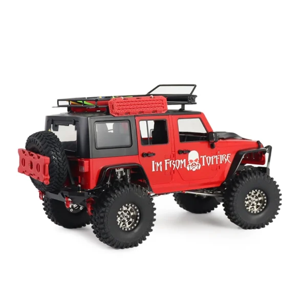 Hard Plastic Car Shell 313mm Wheelbase Jeep Wrangler Rubicon Body Kit for 1/10 RC Crawler Axial SCX10 90046 90047 RGT EX86100 - Image 3
