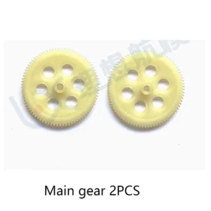[Main Gear 2pcs] RC ERA C032 UH 1 Simulation RC Helicopter Spare Parts Accessories Body Shell Main Blade Motor Gear Servo Light Linkage etc