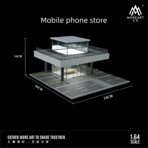 [Phone Store] MoreArt+TimeMicro 1:64 Sun Room Light version assembly Display Scene