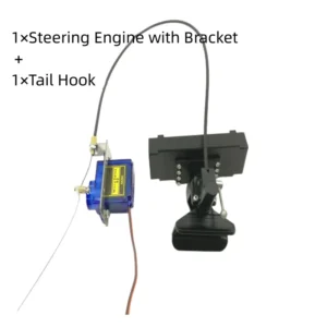 [Whole Set] For TAMIYA 1/14 RC Truck Tail Hook Steering Gear Engine Bracket Kit Tractor Trailer SCANIA VOLVO Accessories