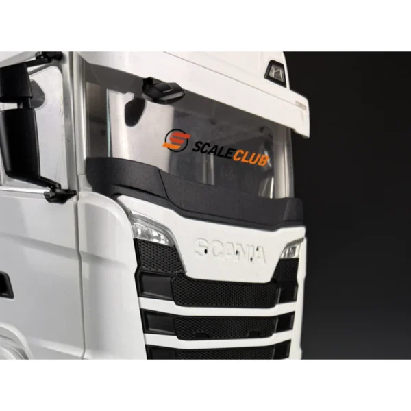 Front Windshield Protection Cover for Tamiya 1/14 RC Truck Scania 770s Wiper Rockfall Guard 1:14 Tractor Trailer DIY Parts - Image 4