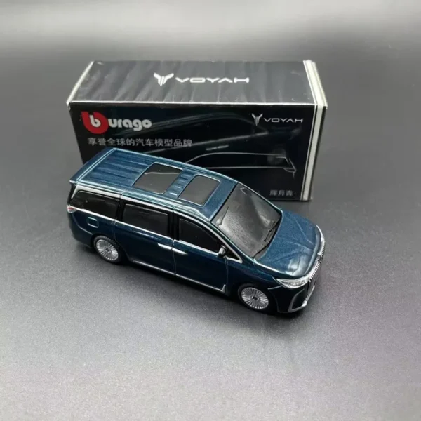 Bburago 1:64 VOYAH DREAMPOWER MPV Alloy Car Model Diecast Metal Toy Vehicles Car Model High Simulation Miniature Scale Kids Gift