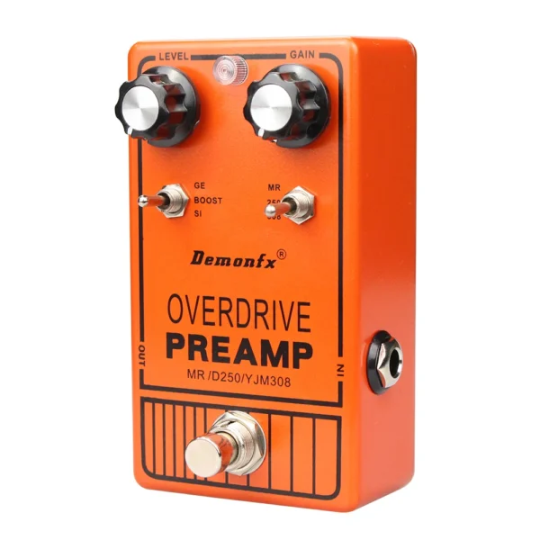 YJM308: NEW Demonfx DOD250 MXR DISTORTION DOD 308 In one pedal two toggle - Image 5