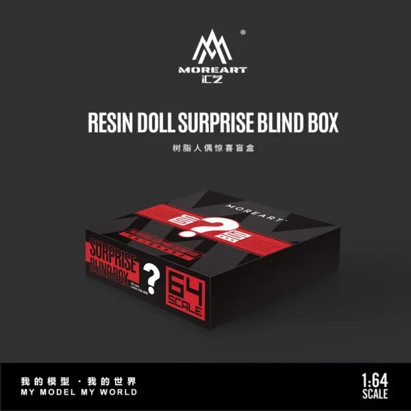More Art 1:64 Action Figure Mystery Box Decoration Figure Model For Display & Collection & Gift - Image 6