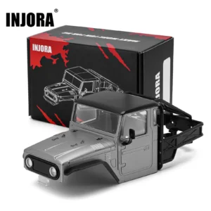 INJORA IR40 Hard Body Shell with Cage for 1/18 RC Crawler TRX4M Defender Bronco