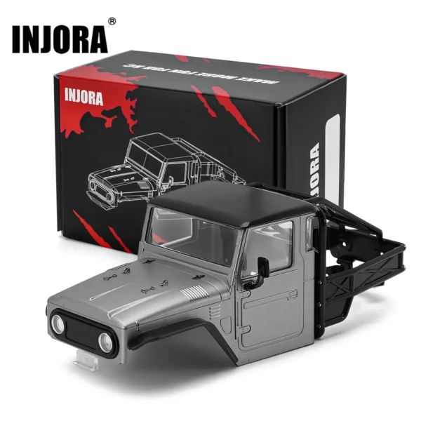 INJORA IR40 Hard Body Shell with Cage for 1/18 RC Crawler TRX4M Defender Bronco