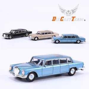 DCT 1/64 Mercedes-Benz Pullman600 (W100) LWB Limousine Car Alloy Motor Vehicle Diecast Metal Model Kids Xmas Gift Toys for Boys