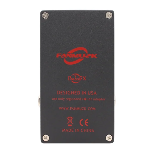 Fanmuzk Lady Rowland Bass Overdrive Pedal Drive Effect for Active/Passive Bass True Bypass - Image 4