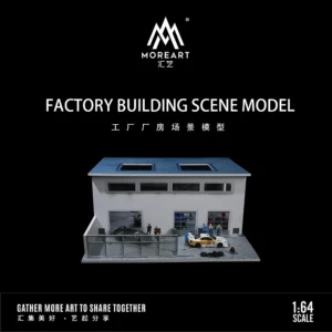 MoreArt 1:64 Factory Lighting Version Scene Model For Display & Collection & Gift