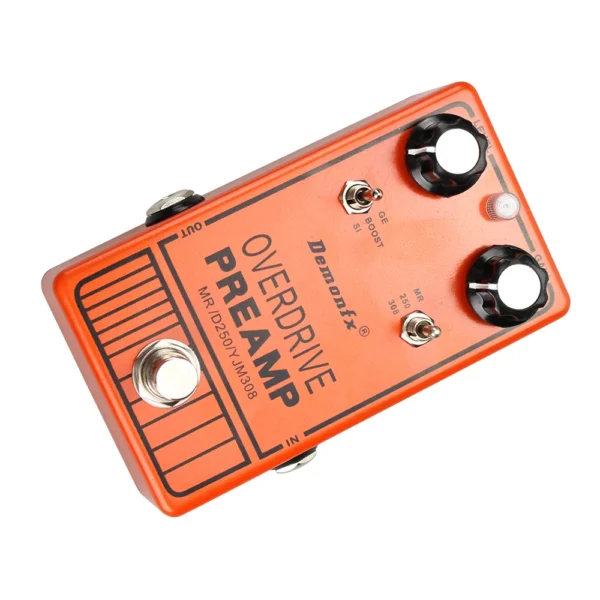 YJM308: NEW Demonfx DOD250 MXR DISTORTION DOD 308 In one pedal two toggle - Image 4
