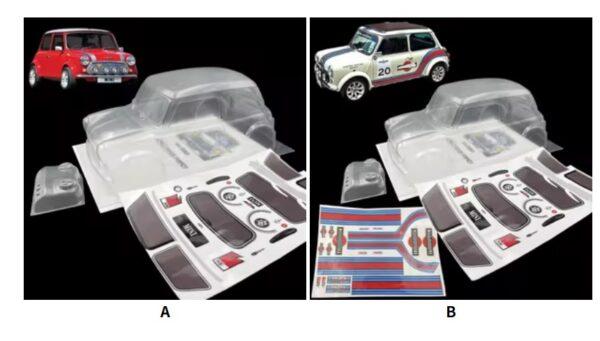 1/10 MINI Classic M Car Shell PVC RC car Body 210mm Wheelbase 165mm Width Transparent Clean For MST TAMIYA CARTEN 3R M Car - Image 8