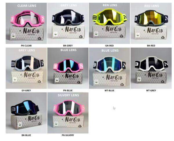 NAFEIB Motorcycle Goggles N17 Motocross Cycling Glasses Outdoor Off Road Skiing Sport MTB ATV Dirt Bike Racing Goggles - Image 7
