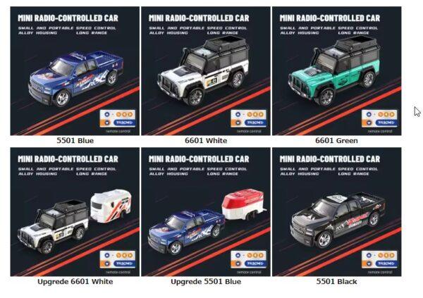 6601Green RC Car MINI Alloy 1/64 Remote Control Car Convenient to Carry 60 Minutes of Work Time Children's Gifts Electronic Toy - Image 9