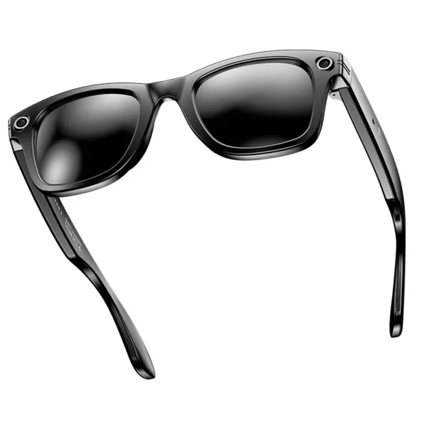 Bakeey w600 ai smart glasses first person view camera bluetooth 5.4 voice assistant 12h battery ip65 waterproof 35g lightweight hands free for vlogging shooting - Image 2