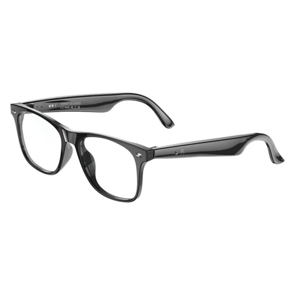 Bakeey ai smart translation glasses support bluetooth call 134 languages real time translator ip65 waterproof intelligent voice assistant noise reduction speakers 170mah long battery life smart bluetooth audio glasses