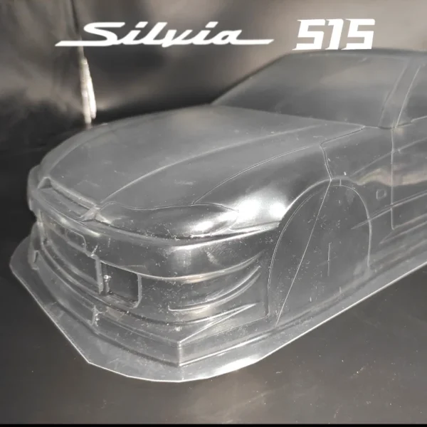 RC 1/10 Coppermix Silvia S15 PVC Bodyshell 260mm Wheelbase With Lampshade and Spoiler For 1/10 RC Turing Drift - Image 3