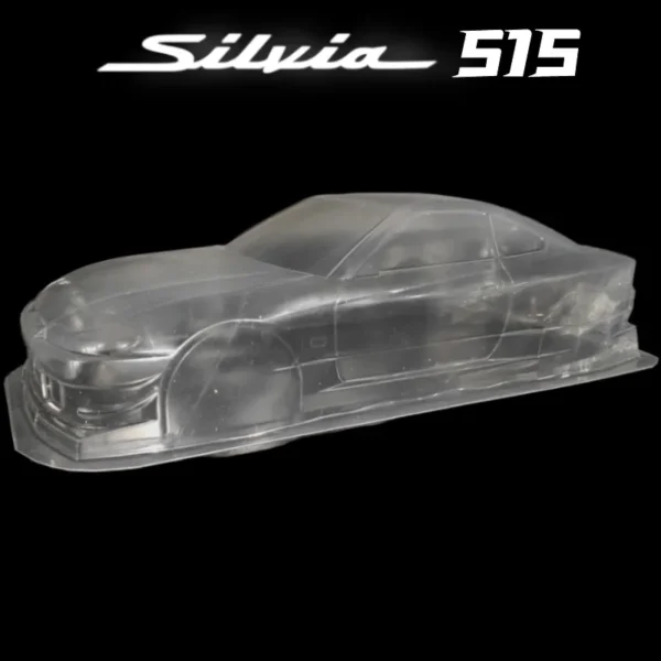 RC 1/10 Coppermix Silvia S15 PVC Bodyshell 260mm Wheelbase With Lampshade and Spoiler For 1/10 RC Turing Drift - Image 5