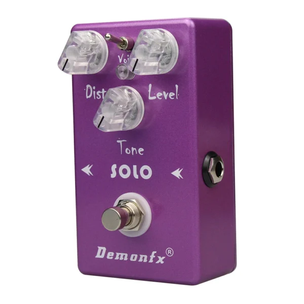 Demonfx High quality SOLO Distortion Pedal for Electric Guitar Pedal With True Bypass Guitar Effect Pedal - Image 3