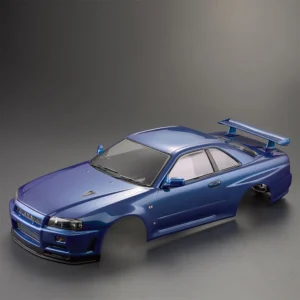 Killerbody 1/10 Nissan Electric Touring RC Car Finished Case Frame PC Body 48716 (BNR34) With 257mm Wheelbase