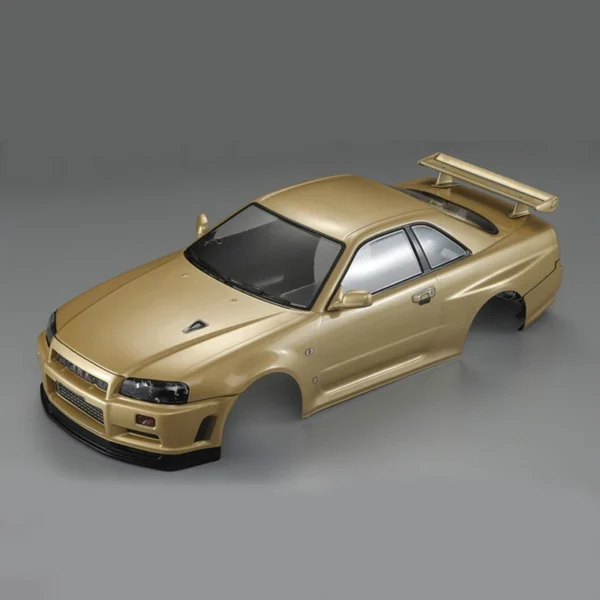 Killerbody 1/10 Nissan Electric Touring RC Car Finished Case Frame PC Body 48716 (BNR34) With 257mm Wheelbase - Image 5