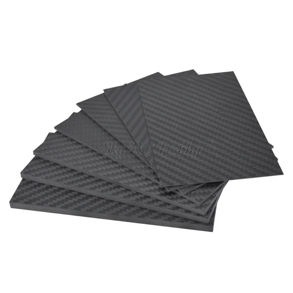 125mm X 75mm 2mm Carbon Fiber Plate Panel Sheets Matte High Composite Hardness Material - Image 2