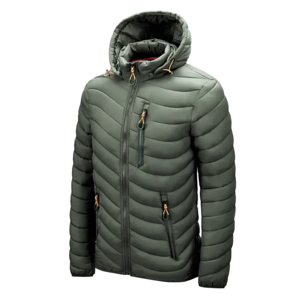 CHAIFENKO Brand Winter Warm Waterproof Jacket Men 2025 New Autumn Thick Hooded Parkas Mens Fashion Casual Slim Jacket Coat Men - Image 6