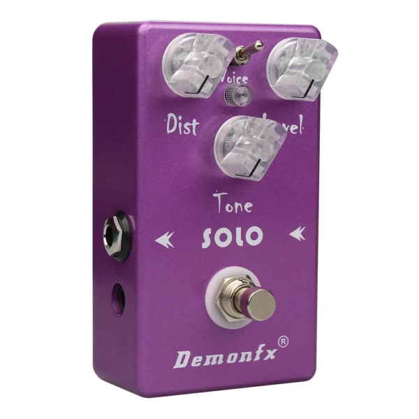Demonfx High quality SOLO Distortion Pedal for Electric Guitar Pedal With True Bypass Guitar Effect Pedal