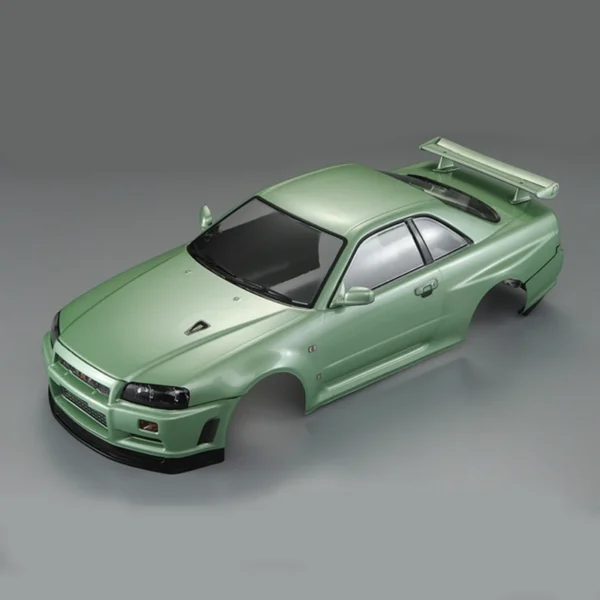 Killerbody 1/10 Nissan Electric Touring RC Car Finished Case Frame PC Body 48716 (BNR34) With 257mm Wheelbase - Image 4